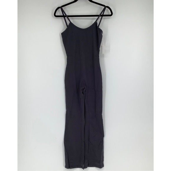 NEW! Lacausa Flow Size X-Small XS Prana Unitard Charcoal Yoga $98 msrp H16-6 - Picture 3 of 9